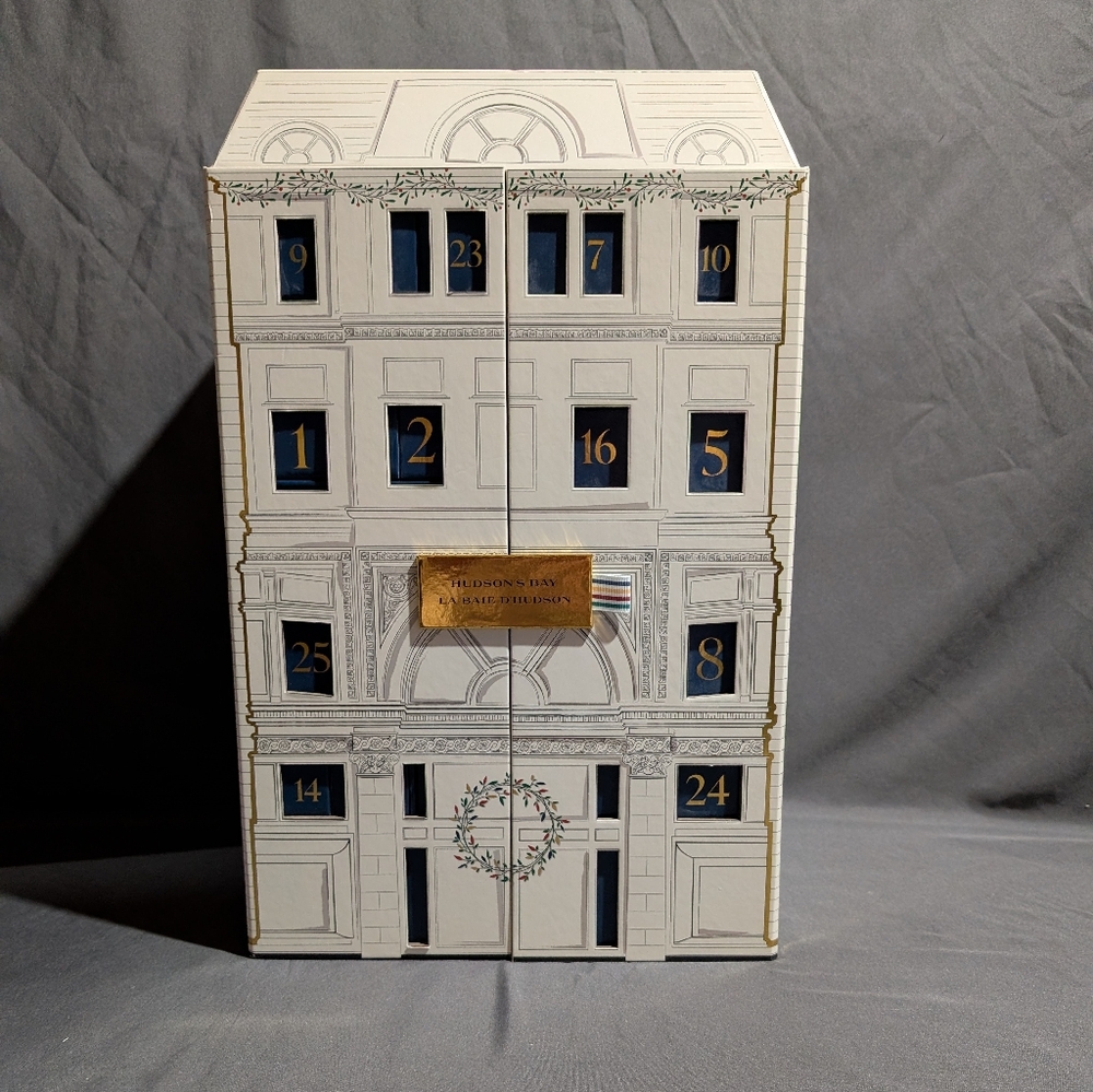 Hudson’s Bay Company Advent 25 days Calendar Empty Box HBC